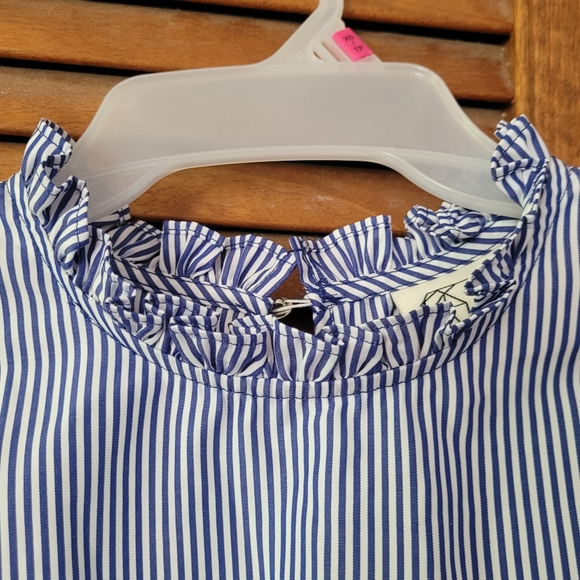 Blue and White Stripped Top - Picture 5 of 7